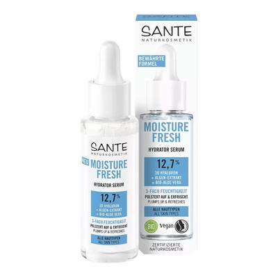 BIO-Serum-Superhydrator Moisture Fresh zur Gesichtsbefeuchtung mit Hyaluronsäure und Aloe 30 ml