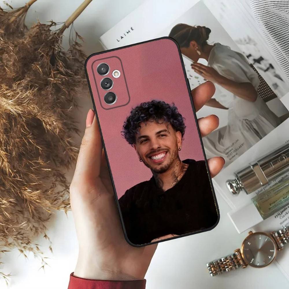 

R-Rauw A-Alejandro Phone Case For Samsung S24,23,22,30,21,10,9,Ultra,Plus,Lite,FE,5G Black Soft Case Samsung S21fe