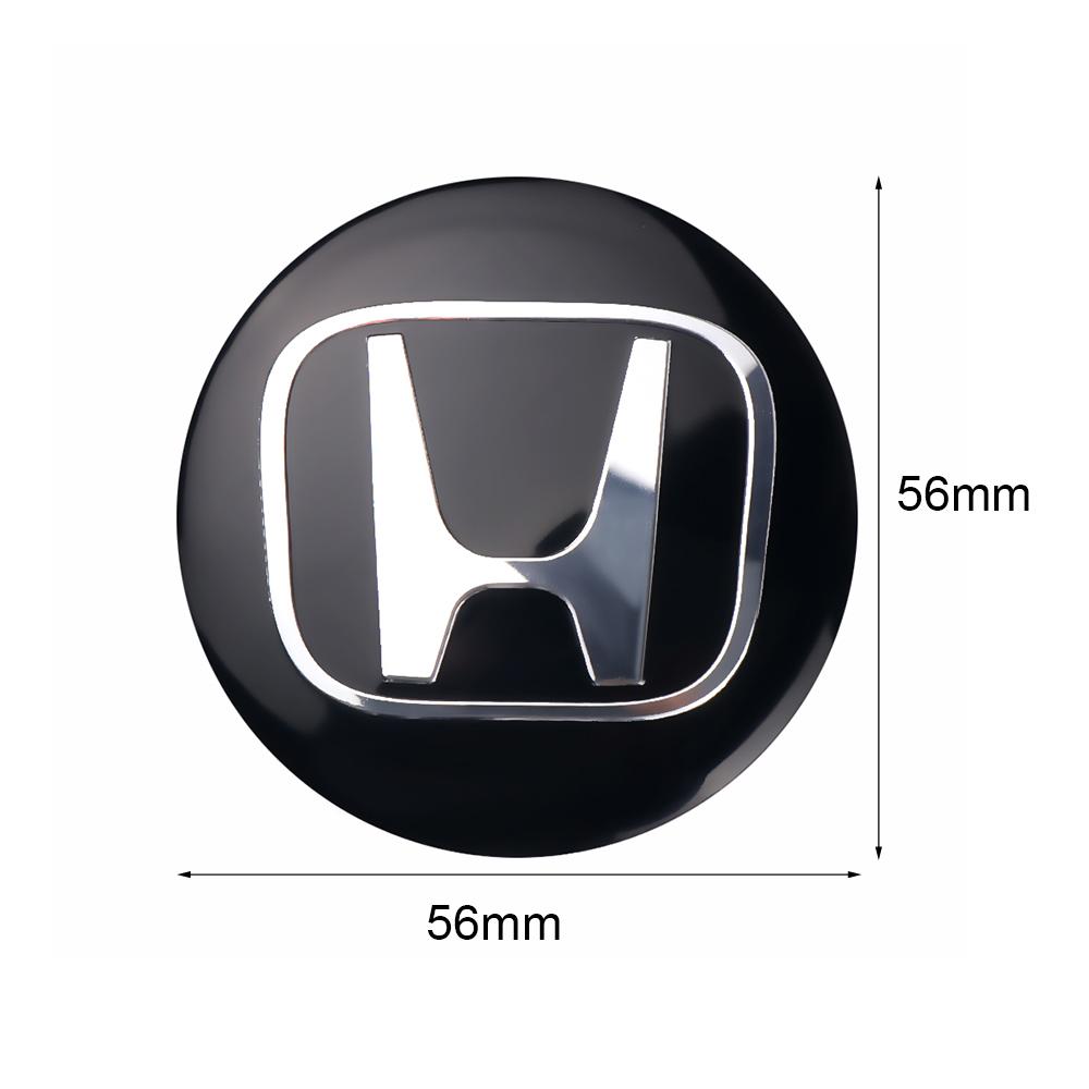 4pcs 60mm Wheel Center Hub Caps 56mm Car Wheel Center Hub Cap Stickers Accessories For Honda City Odyssey CIVIC CRV HRV Mugen RR qa7