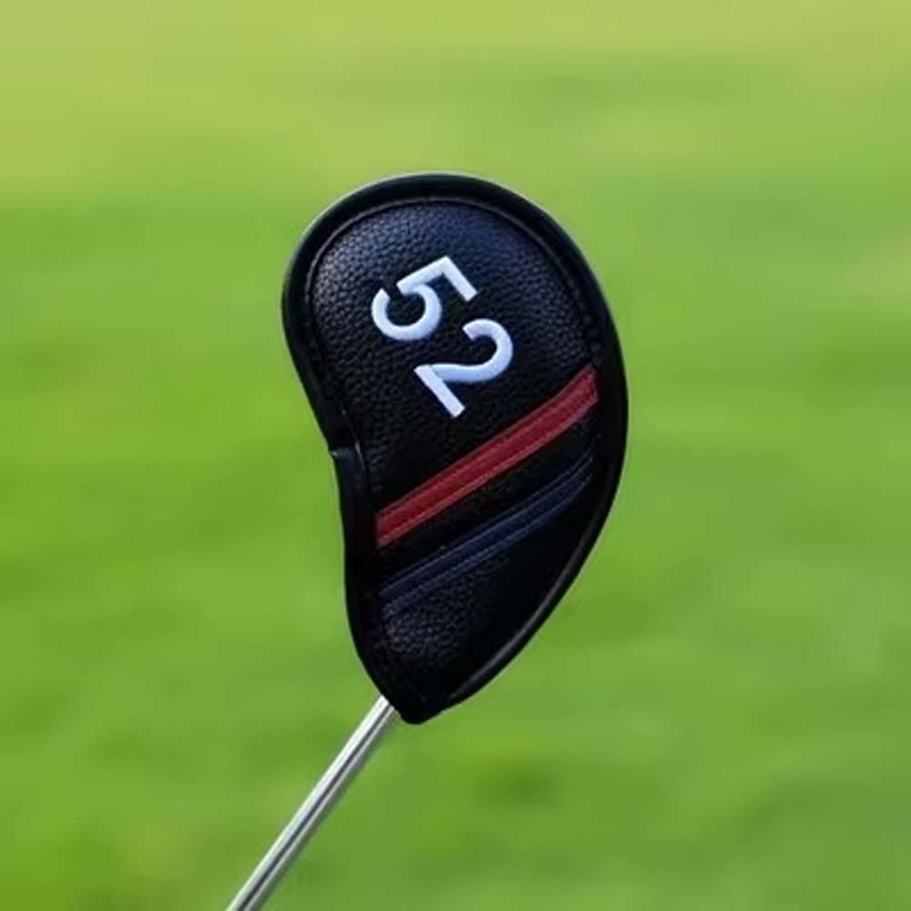 48 50 52 54 Degree Golf Wedge Cover PU Leather Golf Club Cover Sand Wedge Headcover  Men and Women
