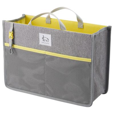 HAKUBA Inner Bag Chululu Horizontal M Size Polyester Heather Gray Freely Customize the Divider Freestanding Bag-in-bag AMZSCH-BBYM