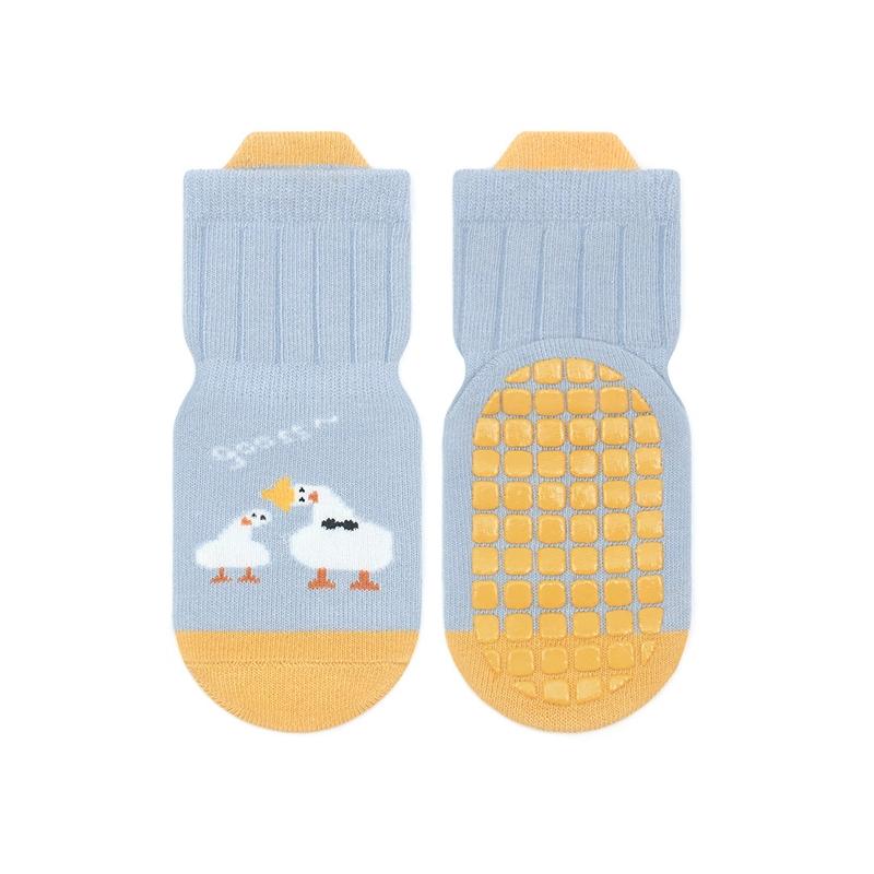 

Весна Осень Детские Детские Противоскользящие Длинные Носки Мультяшные Мягкие Детские Малышовые Домашние Носки для Батута Мальчики Девочки Школьные Спортивные Носки S синий