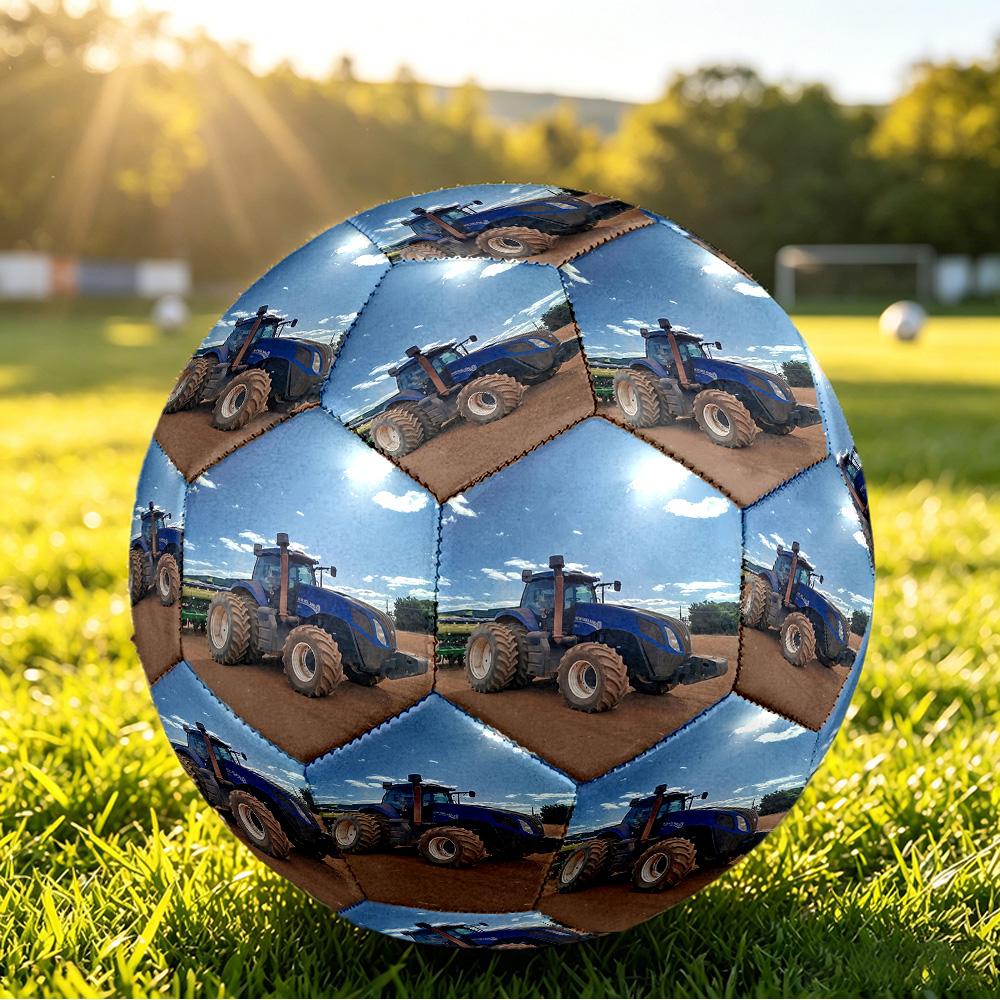 New Holland Print Size 5 Soccer Ball Durable Shock?Absorbing Sports Ball For Training Match Outdoor Playing