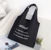New Shoulder Canvas Bag, Hand-held Make-up Bag, Large-capacity Canvas Bag, Women's Bag, Large-capacity Letter Shopping Bag.