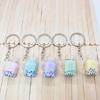 Small BobaMilk Tea Cup Key Chains Cute Bubble Tea Keychain KawaiiCar Keyring
