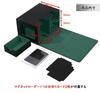 Venssu Deck Trading Card Card Display Dice Holds 200 Includes 2 Dividers and 1 Magnetic Compatible with Duel and Various Card Games Sleeve Compatible