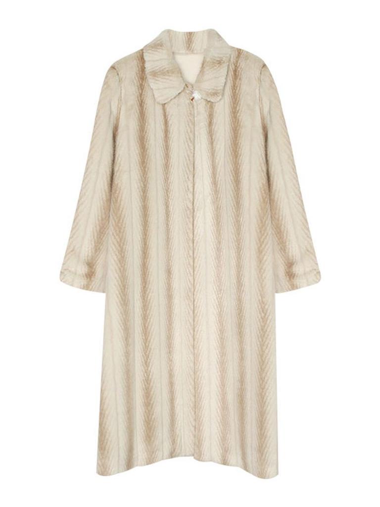 Luxurious Eco-Friendly Faux Mink Extra Long Women's Winter Coat 2025 - Plush Young Style