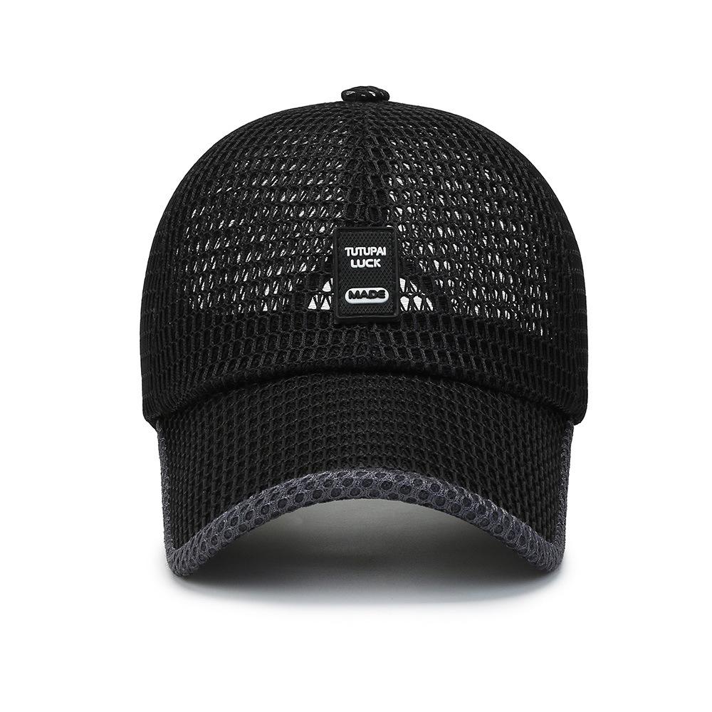 Baseballcaps i netting for menn Pustende sommercapser pappalue utendørs fiskehatter Bone Gorras Snapback Trucker-caps