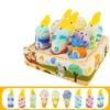 Hot Baby Carrot Harvest Game Montessori Toy Pull Turnip Toddler Motor Skills Training Tissue Box Toys For Children