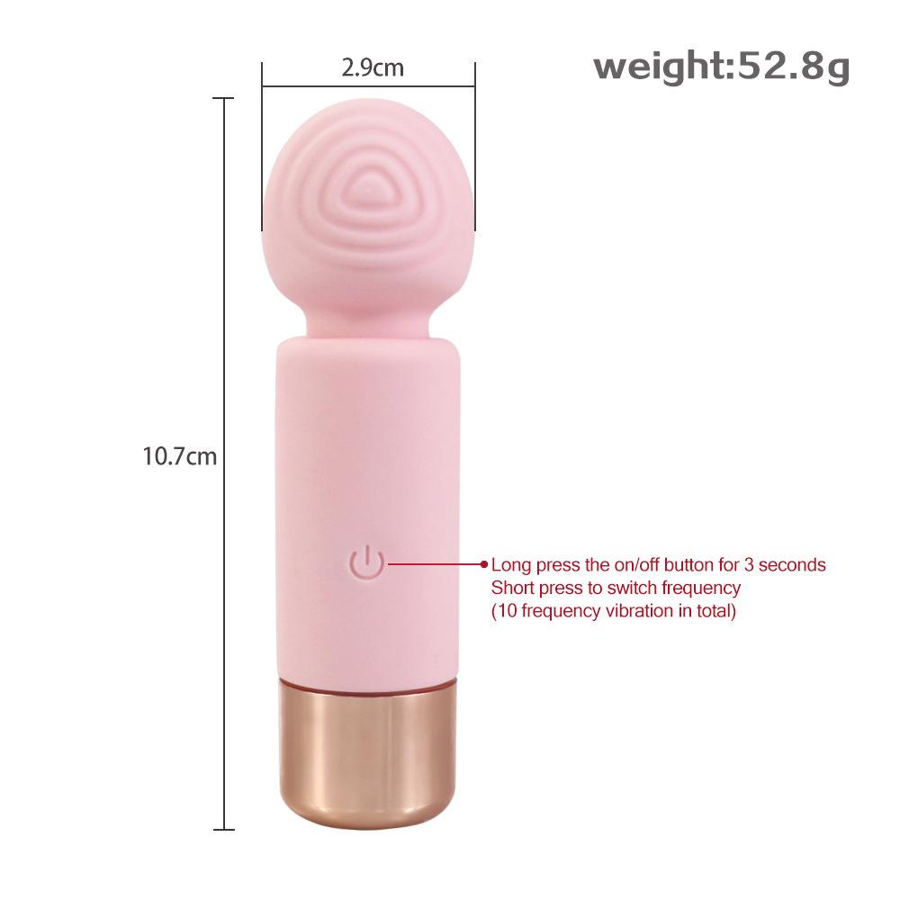 Charging Mini G-Spot Thread Flirting AV Massage Vibrator Female Masturbation Vibrator Adult Supplies Batch