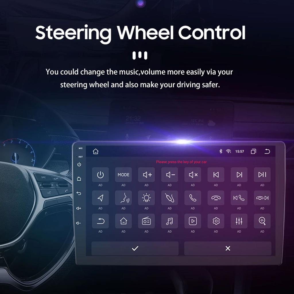 Hizpo Carplay 4G 2 Din Android 14 Inteligentní autorádio pro Suzuki Swift 2005-2010 Navigace GPS AutoRadio Stereo DSP BT SWC DVR Kamera