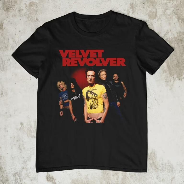 members band Velvet Revolver Cotton Size S To 4XL Shirt Unisex T-Shirt XXXXL