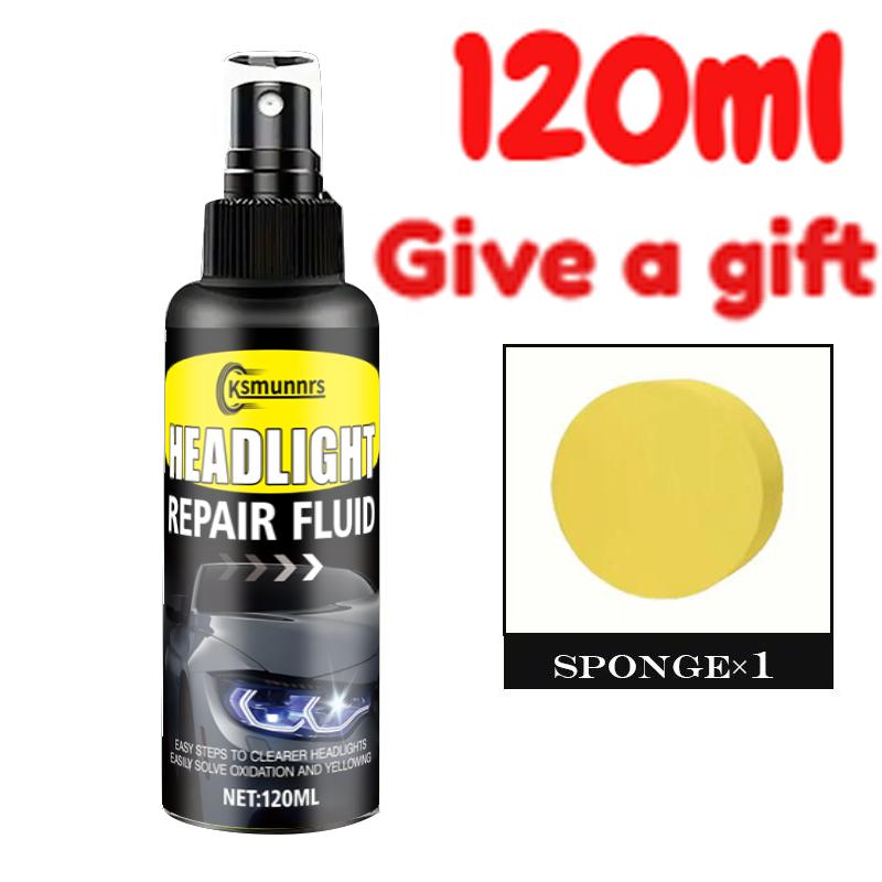 

120ml Headlight Restorer for Auto Parts - Strong Repairing, Polishing Effect, Easy Operation, Restores Bright Clear Lenses