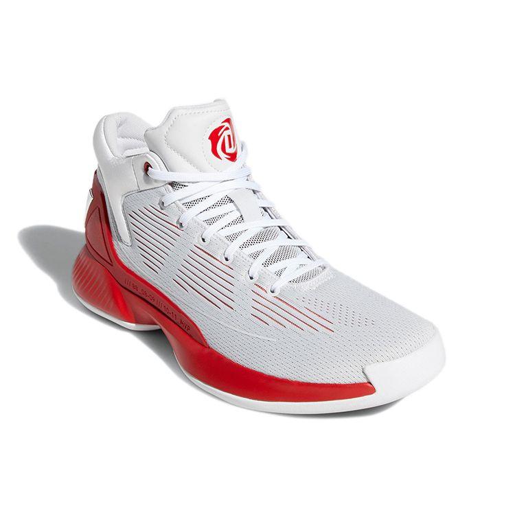 Adidas D Rose 10 Dash Grey Scarlet Men Sneakers Cloud-White EH2100