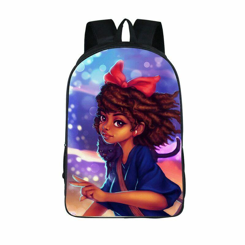 backpacks with black characters