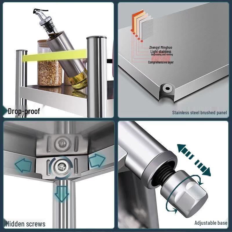 Stainless Steel Kitchen Storage Shelf