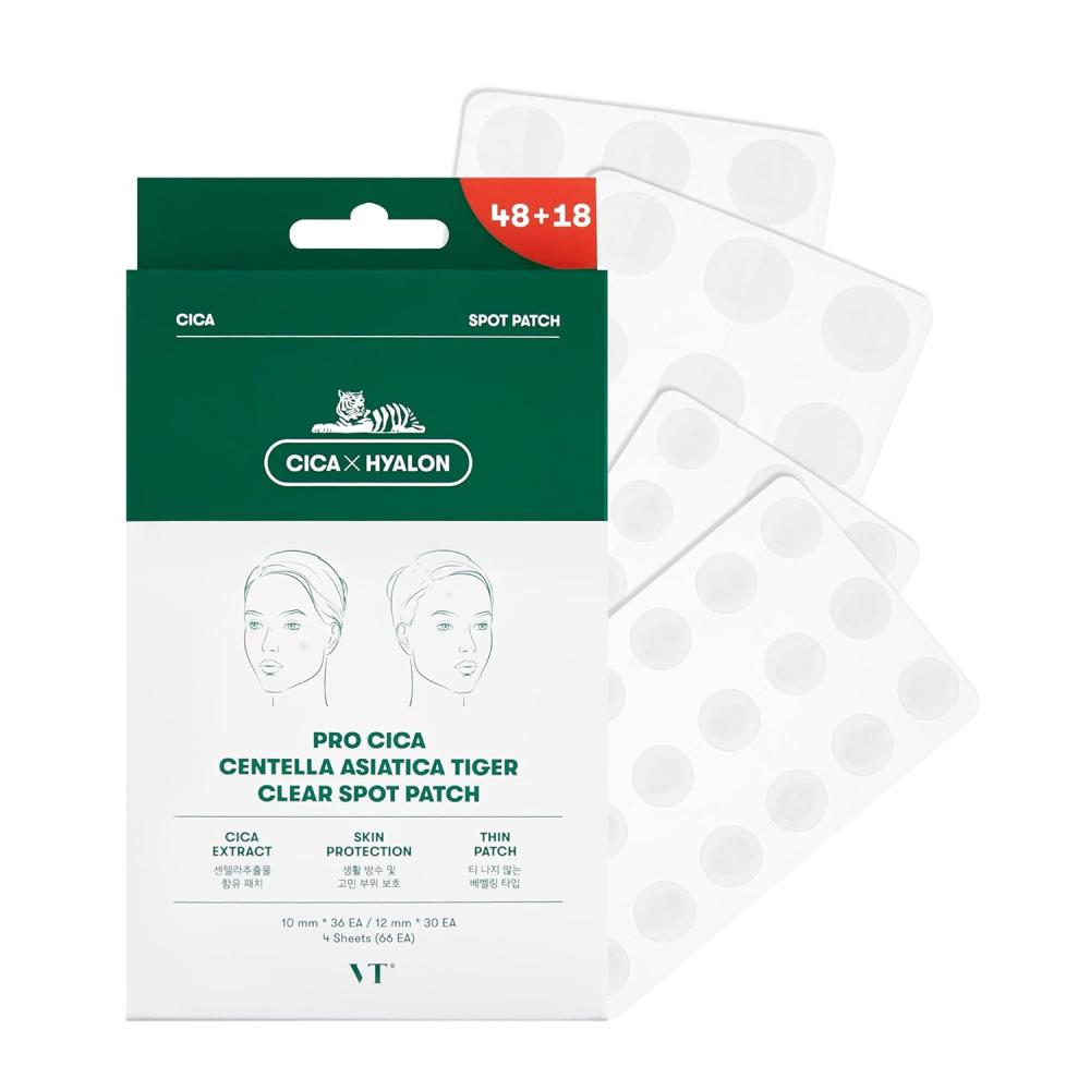 VT Pro Cica Centella Asiatica Tiger Clear Spot Patch 4P (66 EA)