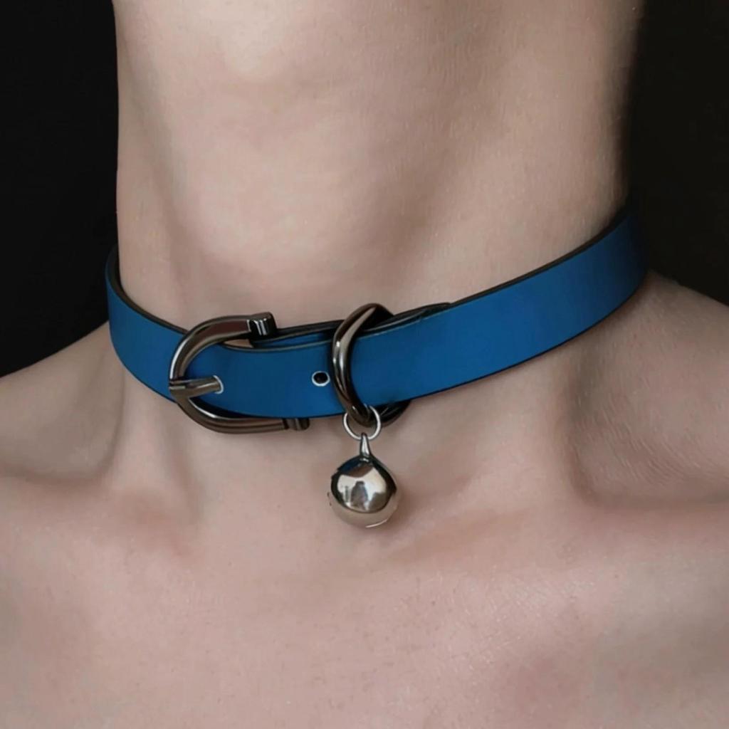 Unisex Love Choker Necklace - Elegant Neck Strap Collar Chain for Couples