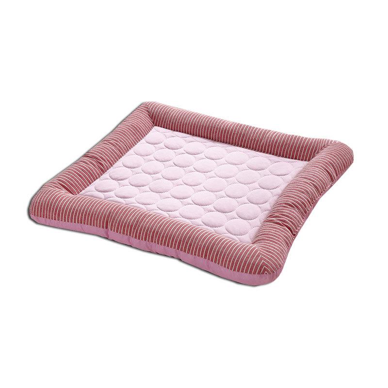 

Sumer Pet Cooling Pad for Small and Medium Dogs & Cats - Ice Silk Sleeping Mat Small