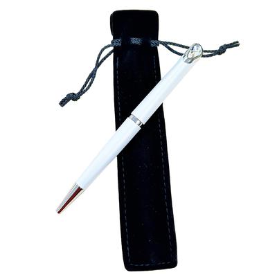 Swarovski Ballpoint Pen White (Oil-based) "Crystal Starlight" Lacquer[Item]