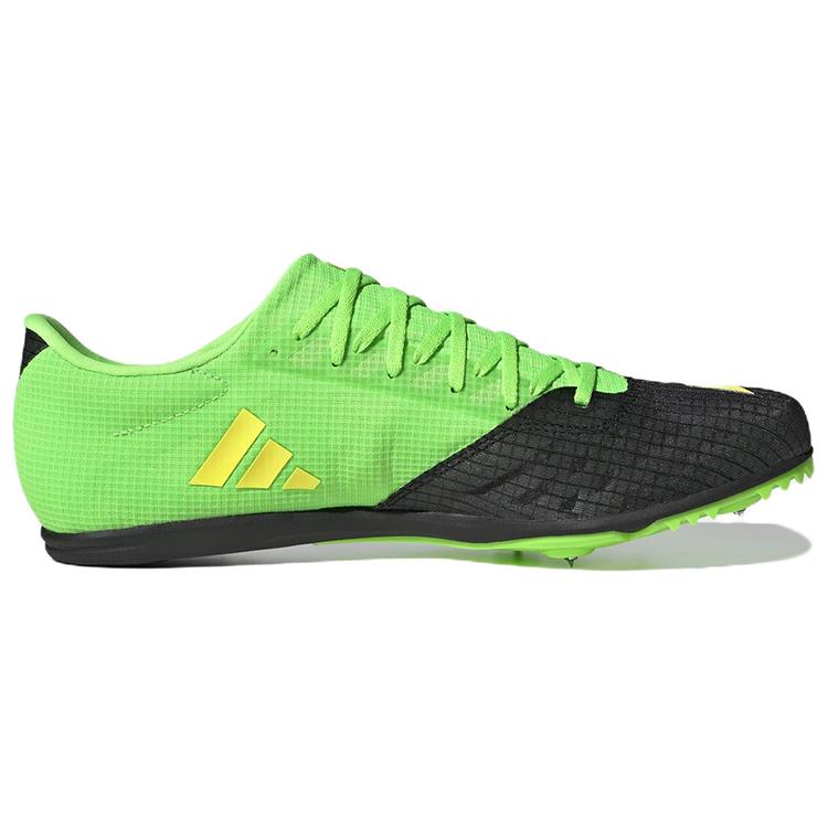 New Adidas Distancestar 'Black Yellow Solar Green' GY8414