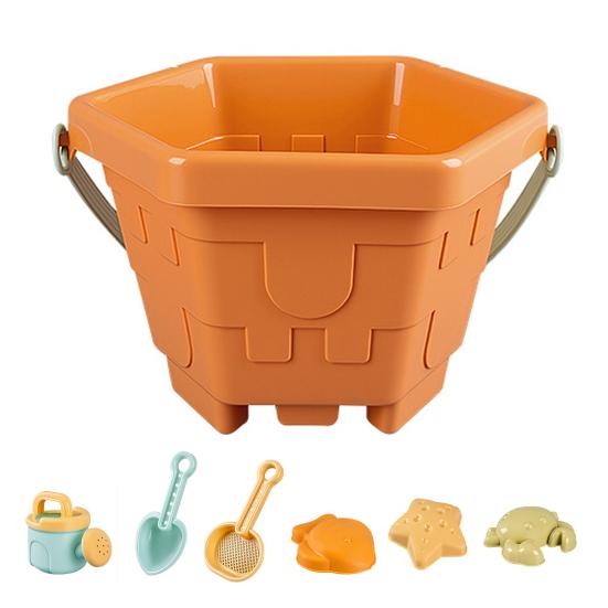 

5/7Pcs Kids Beach Sand Play Set Shovel Bucket Sifter And Turtle Mold for Sandbox Garden Plastic Summer Outdoor Toys for Toddlers Children A