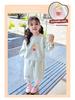2026 Spring Baby Girl Cartoon Hoodie & Pants Set - Elegant & Printed for Girls