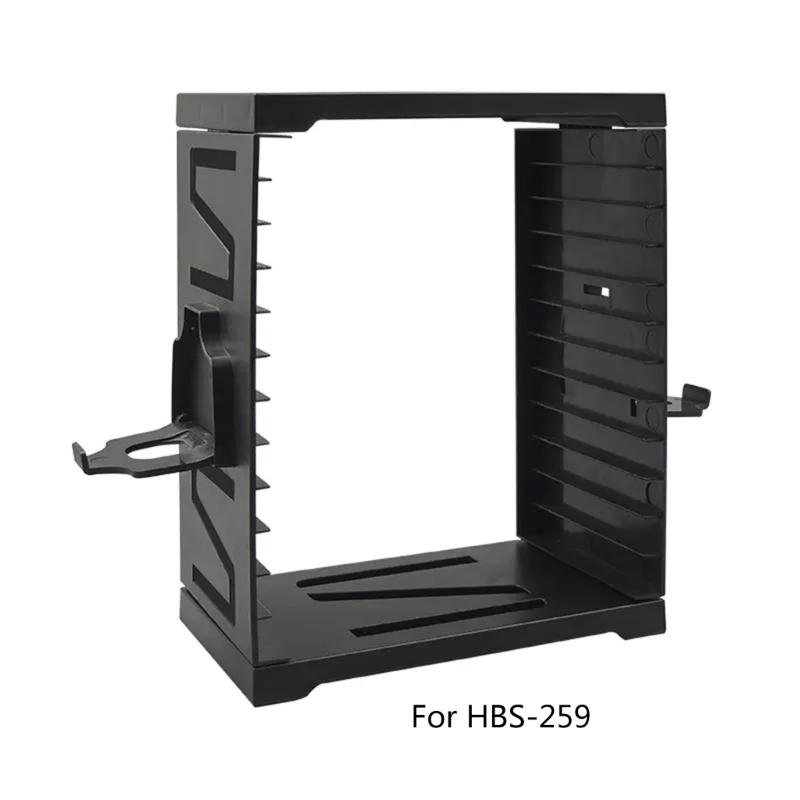 Torre di Archiviazione Giochi 24 Scomparti Porta Dischi Rack Espositore Universale Stand per CD Scatola Organizza 24 Dischi di Gioco