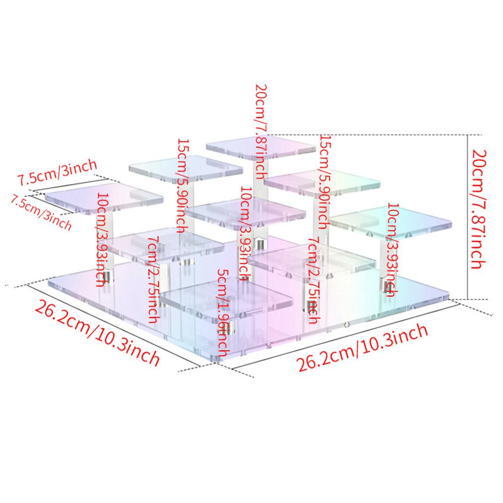 Acrylic Display Stand Collectibles Display Dessert Stand