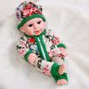 30cm Silicone Reborn Baby Doll - Soft Sleep Companion & Child Role-Playing Toy