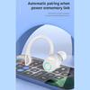 Wireless Earbuds Noise Reduction Single Over Ear Buds Wrap Around Earbuds with Earhooks Bluetooth-compatible Earpiece