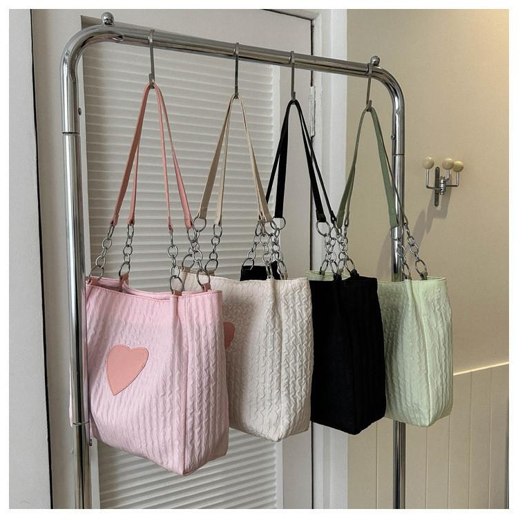 2023 New Large Capacity Tote Bag For Women Street Fashion Nylon Shoulder Bag