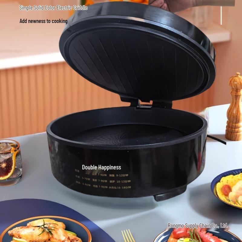 Dual-Sided Non-Stick Electric Griddle for Pancakes, Frying, and Grilling