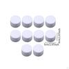 10 Pieces Foam Cylinders ,White ,Painting Supplies, Carving Craft Material Circles for Crafts