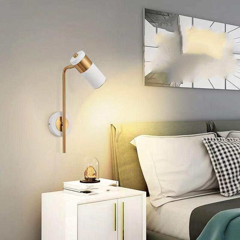 Modern Indoor LED Wall Lamp For Bedroon Bedside Rotate Wall Light Living Room Home Decor Fixtures Bathroom Mirror Light Lighting