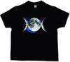 DREIFALTIGE GÖTTIN Kinder Jungen kinder jungen T-Shirt Neopaganismus Crowley Keltisches Symbol Paganismus