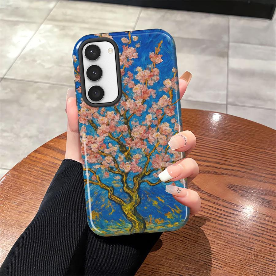 

Van Gogh Fashion Still Life Flower Branches Soft Cover Capa Phone Case for Samsung Galaxy S25 S20 FE A16 S24 Ultra A26 S23 Galaxy S23