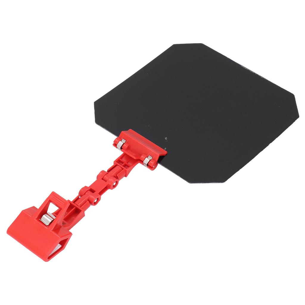 Welding Blackout Panel 18cm Square Red Bracket Portable Welding Blackout Panel for Industry