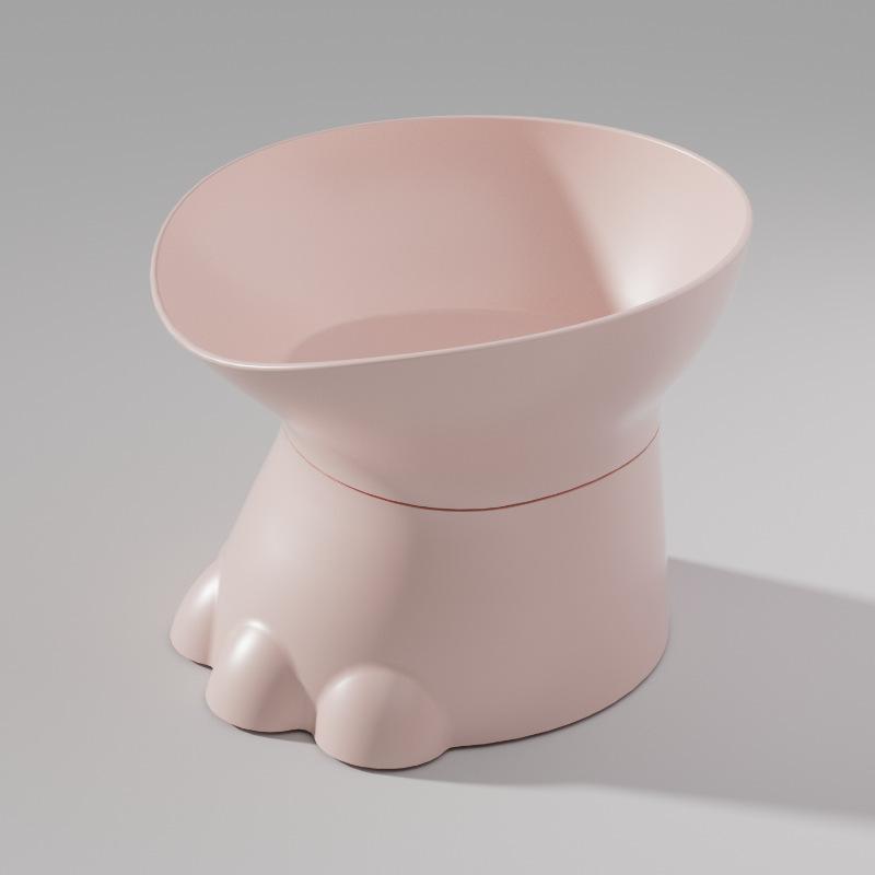 

Миска для кошачьего корма с лапкой динозавра, одинарная миска, защита шейного позвонка, античерный подбородок, миска для собак, противоударные принадлежности для мисок для корма домашних животных 14*11cm