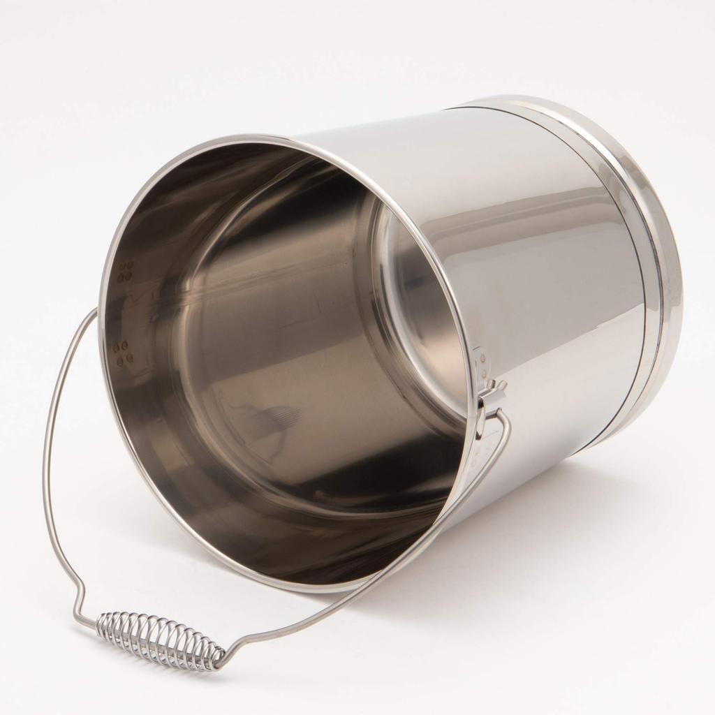 Endo Shoji Commercial Bucket 15L Stainless Steel Made In Japan ABK01015