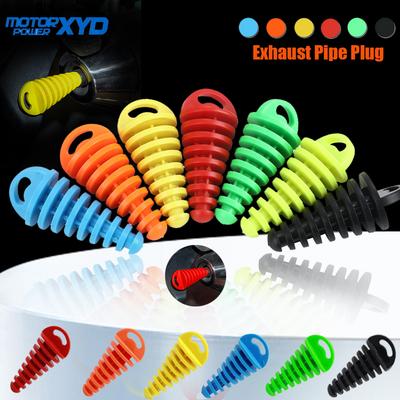 Boru Koruyucu Egzoz Borusu Tıkacı Kuyruk Borusu Lastiği Hava Tahliye Tıkacı Egzoz Susturucusu Yıkama Tıkacı Motosiklet Kir Bisikleti Motocross