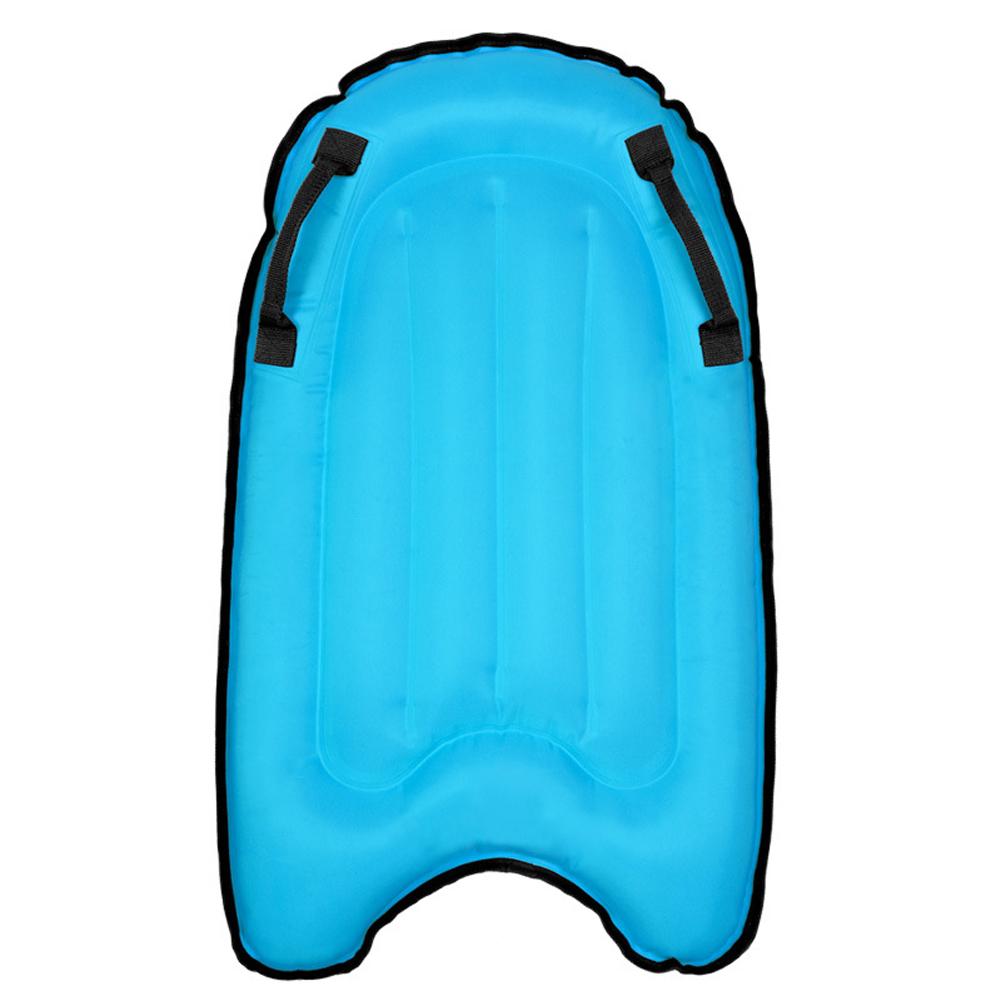 

Portable Outdoor Swimming Pool Beach Surfboards With Handles Bodyboard Swimming Floating Mat Device blue #1