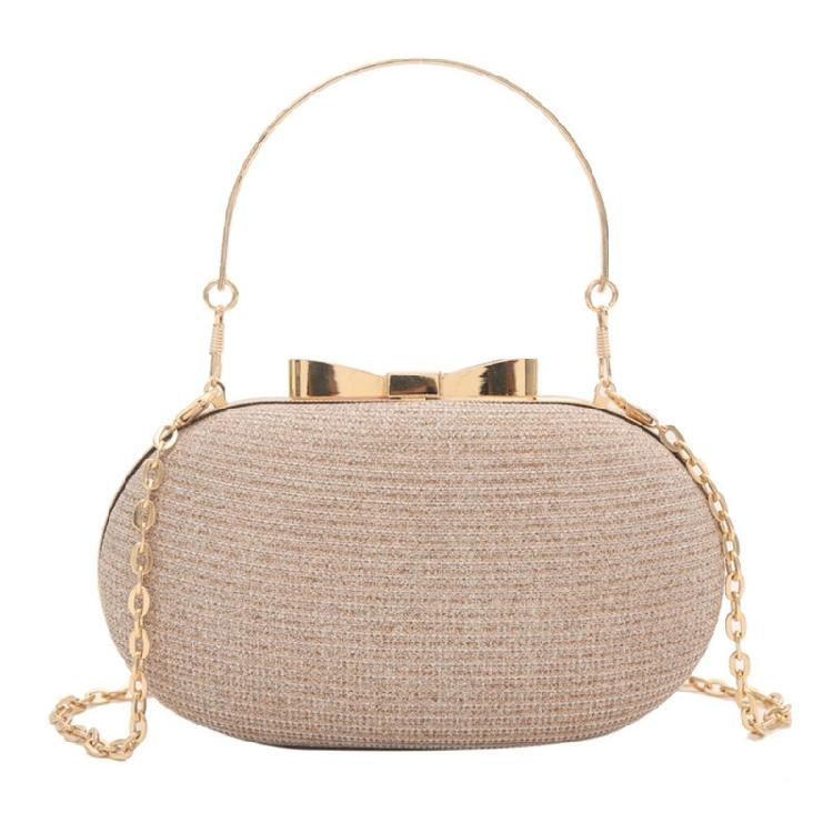 PU Leather Glittering Evening Bag Wedding Crossbody Handbag Purse for Parties