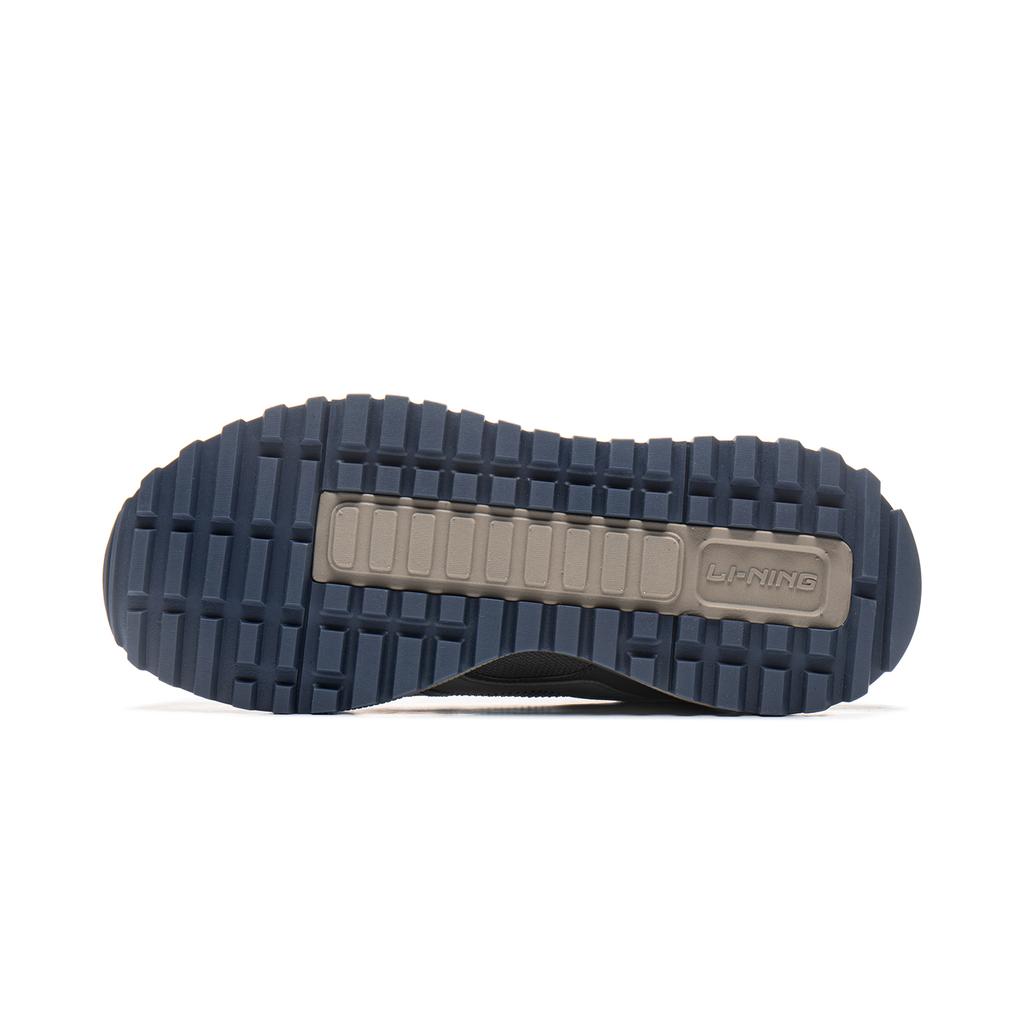 New LiNing Wind Rider 2.0 Anti-Slip Wear-Resistant Low-Top Casual Shoes Men's Gray AGCU373-2