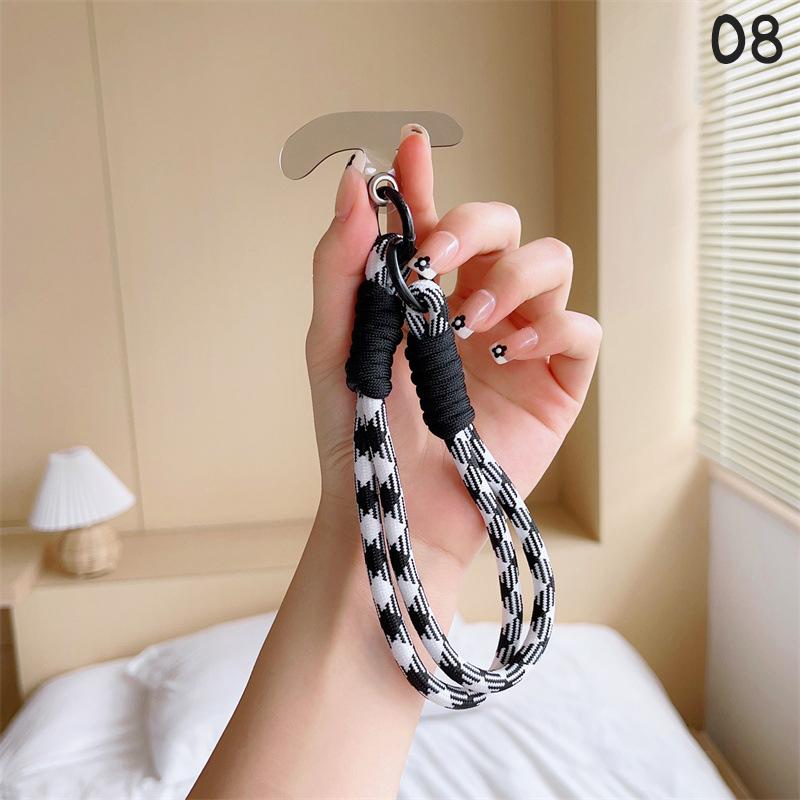 Wrist Strap For Phone Charm Luxury Cell Accessories With Patch Key Lanyards Exquisite Bracelet Telephone Jewelry Rope Keychain