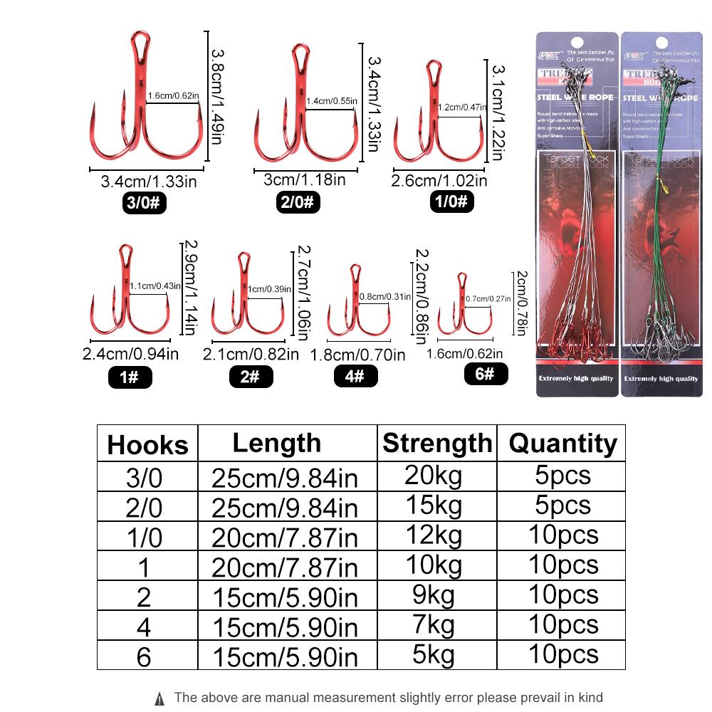 5/10pcs 15/20/25cm Anti-bite Steel Wire Leader Leashes For Fishing 50LB With Swivel Fishing Lure Accessories Pike Bass