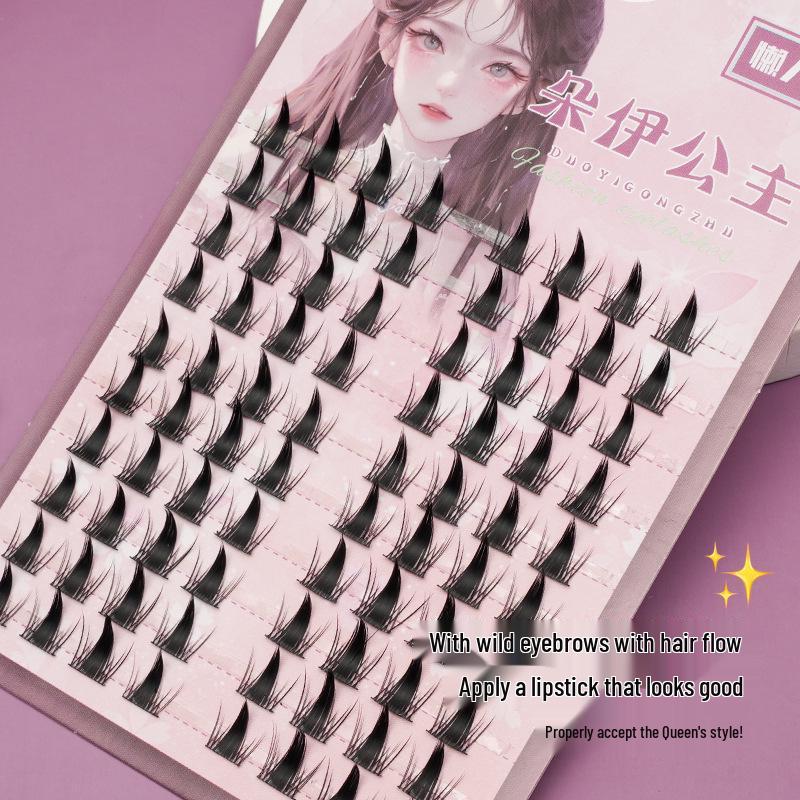 Naughty Elf Barbie Natural Dense Cluster Eyelashes