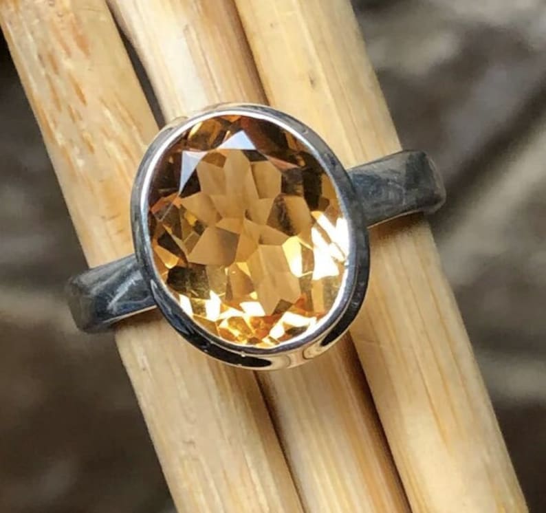 

Кольцо с цитрином, дизайнерское кольцо ручной работы, эффектное кольцо, овальное кольцо, кольцо с рамкой, подарок для нее, кольцо для вечеринки, подарок на годовщину, рождественский подарок 8