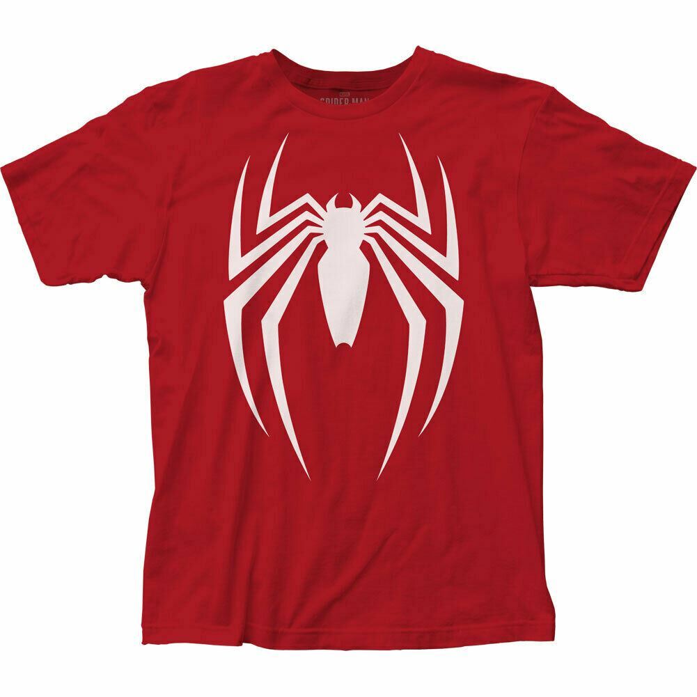 26 Spider-Man Video Game Logo T Shirt Mens Licensed Marvel Superhero Avengers Red Unisex T-Shirt XXXL