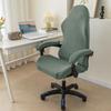 Fashion Simple Home Gaming Chair Cover Universal Computer Game Competitive Seat Backrest Armrest Elastic Swivel Chair Cover